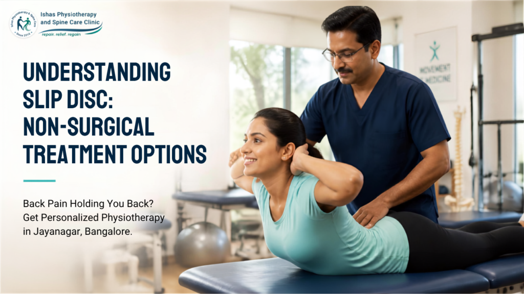 Ishas Physiotherapy Slip Disc Treatment in Jayanagar